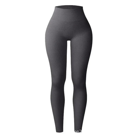 Gebreide Dames Legging – Naadloos en Slim Fit voor Gymtraining